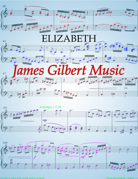 Elizabeth Jesus Is All The World To Me Sheet Music