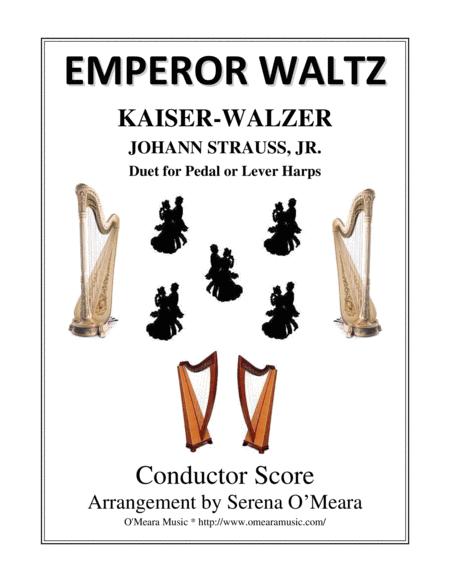 Emperor Waltz Harp Conductor Score Sheet Music