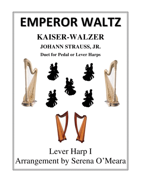 Free Sheet Music Emperor Waltz Lever Harp I