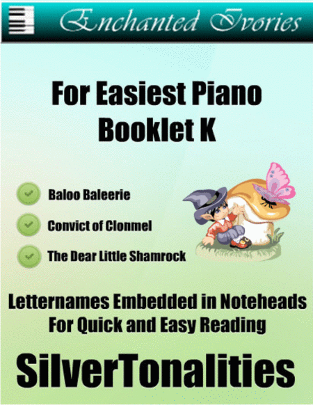 Free Sheet Music Enchanted Ivories For Easiest Piano Booklet K