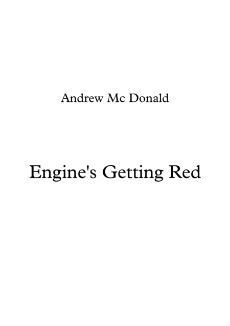 Free Sheet Music Engines Getting Red