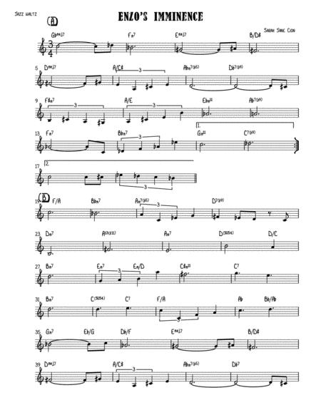 Free Sheet Music Enzos Imminence