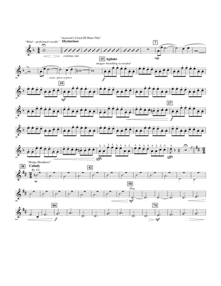 Epic Gaming Themes Eb Baritone Saxophone Sheet Music