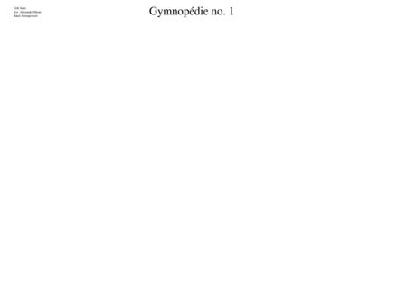 Free Sheet Music Erik Satie Gymnopdie No 1 For Orchestra