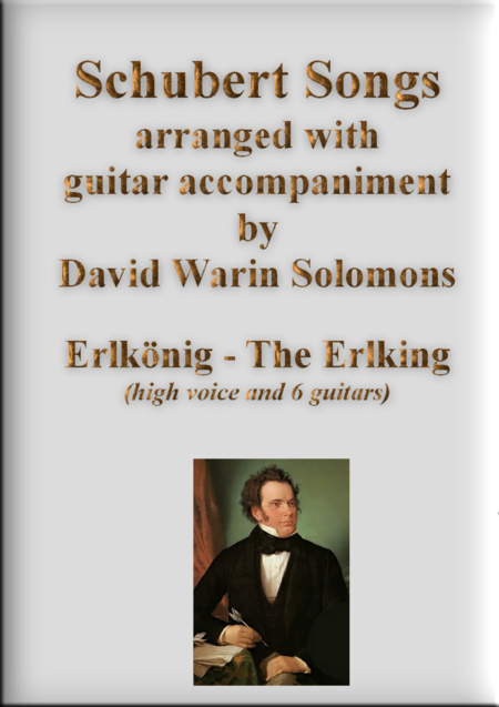 Erlknig Erlking High Voice And 6 Guitars Sheet Music