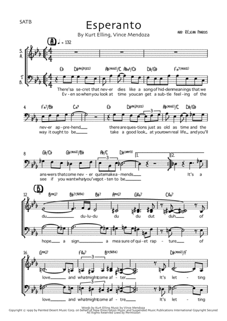 Free Sheet Music Esperanto