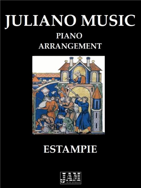 Estampie Easy Piano Arrangement Anonymous Sheet Music