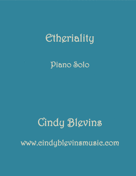 Etheriality An Original Piano Solo From My Piano Book Windmills Sheet Music