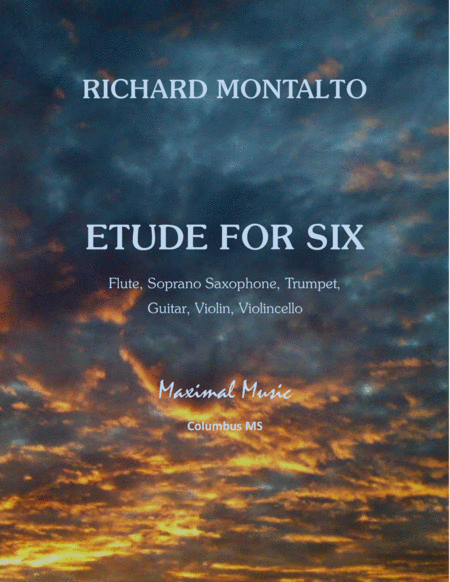 Etude For Six Sheet Music