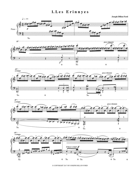 Etudes Tombeaux Series 2 For Piano Solo Sheet Music