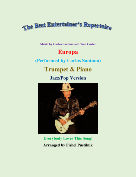 Free Sheet Music Europa By Santana For Trumpet And Piano Video