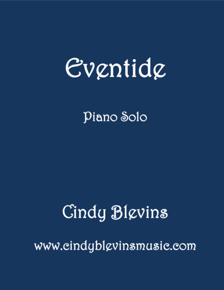 Eventide An Original Solo For Piano From My Piano Book Piano Dreams Sheet Music