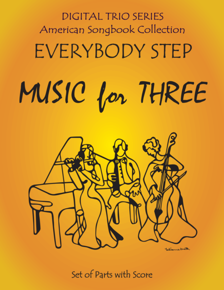 Free Sheet Music Everybody Step For Clarinet And Piano Trio