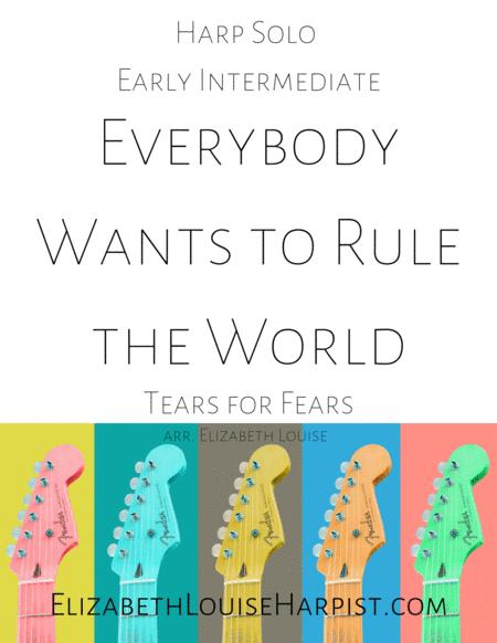 Everybody Wants To Rule The World Harp Solo Sheet Music