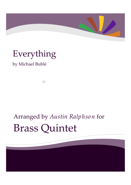 Everything Brass Quintet Sheet Music