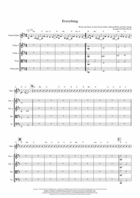 Everything Ensemble Supplement Sheet Music