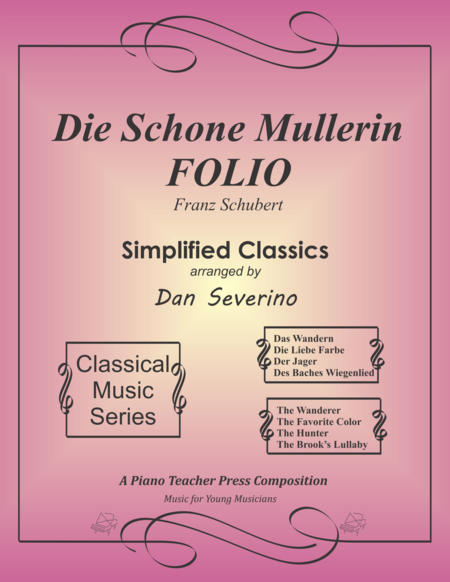 Excerpts From Schuberts Die Schone Mullerin Sheet Music