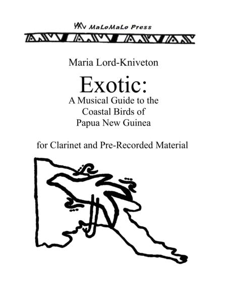 Exotic A Musical Guide To The Coastal Birds Of Papua New Guinea Sheet Music