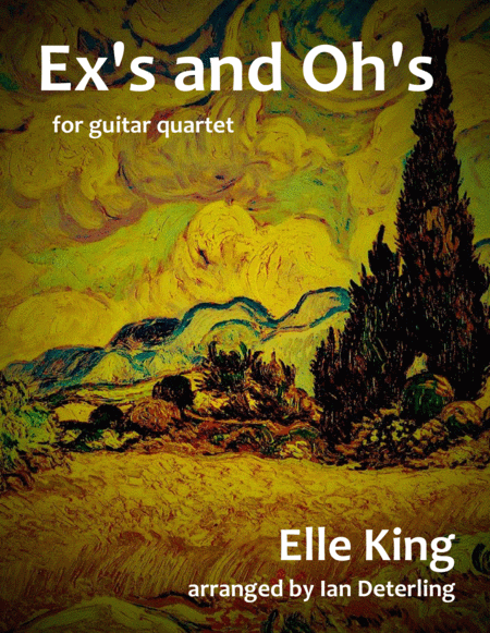 Free Sheet Music Exs Ohs For Guitar Quartet