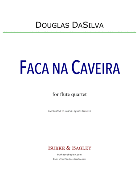 Free Sheet Music Faca Na Caveira