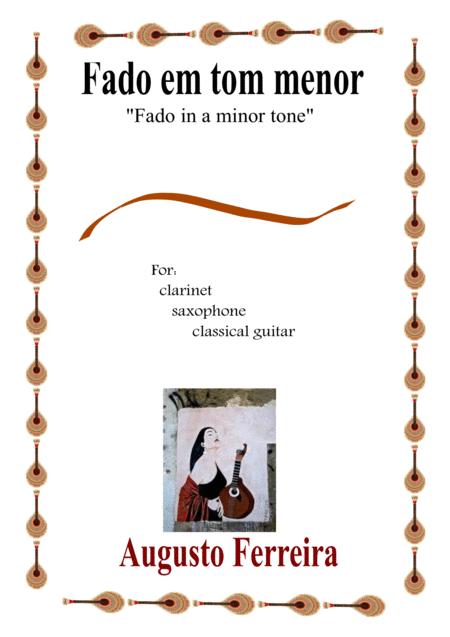 Fado Em Tom Menor Fado In A Minor Tone Sheet Music