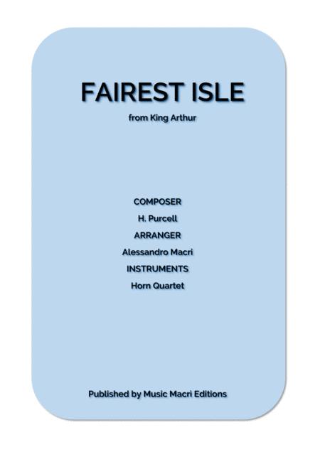 Fairest Isle From King Arthur Sheet Music