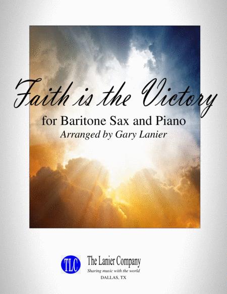 Faith Is The Victory For Baritone Sax And Piano With Score Part Sheet Music