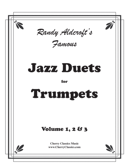 Free Sheet Music Famous Jazz Duets For Trumpet In 3 Volumes