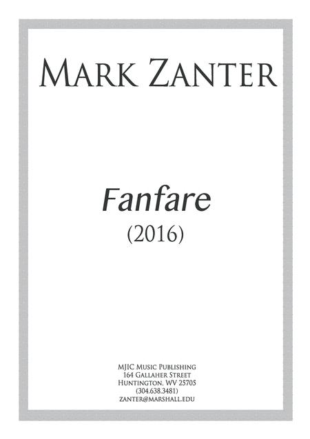 Fanfare 2016 Sheet Music