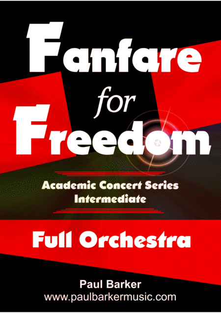 Free Sheet Music Fanfare For Freedom Full Orchestral Version Score Parts