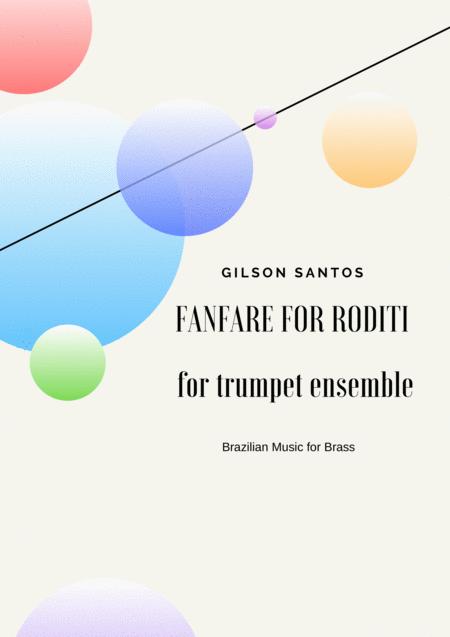 Fanfarre For Roditi Fanfare For Ten Trumpets Sheet Music