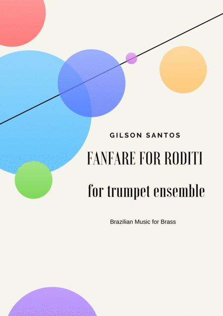 Free Sheet Music Fanfarre For Roditi Fanfare For Twenty Trumpets