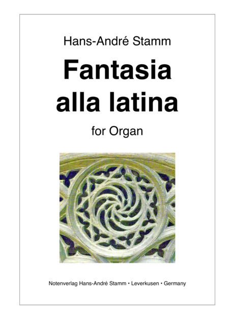 Fantasia Alla Latina For Organ Sheet Music