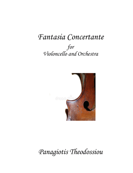 Free Sheet Music Fantasia Concertante For Cello And Orchestra