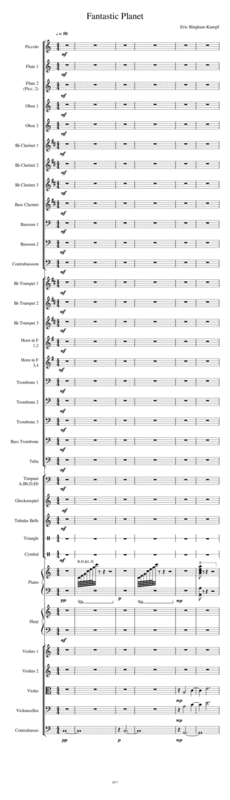 Fantastic Planet Sheet Music