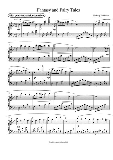 Fantasy And Fairy Tales Sheet Music