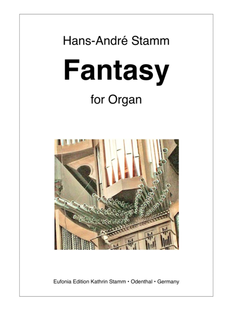 Fantasy For Organ Sheet Music