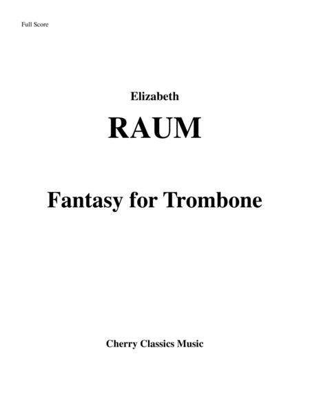 Fantasy For Trombone And Piano Sheet Music