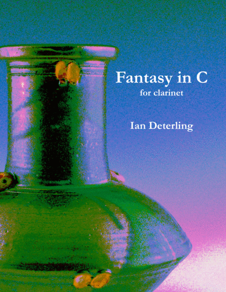 Fantasy In C For Clarinet Sheet Music