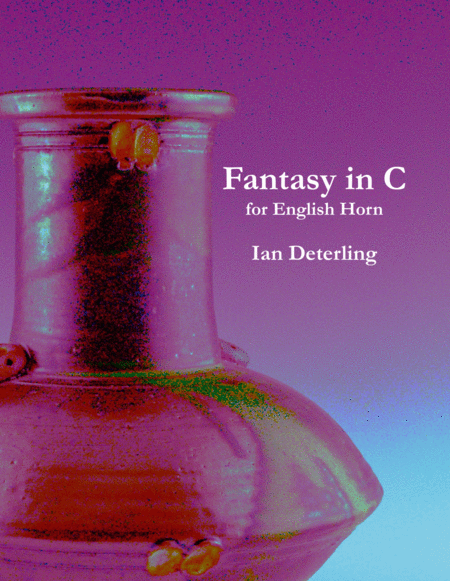 Fantasy In C For English Horn Sheet Music