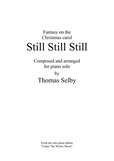 Fantasy On Still Still Still Sheet Music