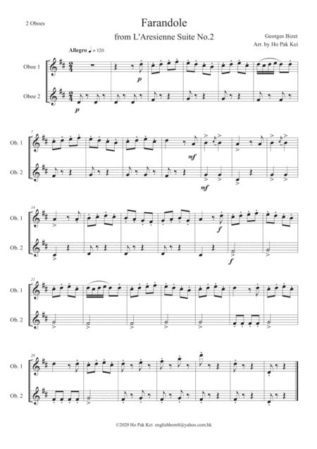 Farandole Sheet Music