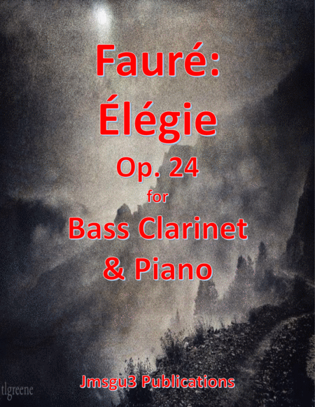 Free Sheet Music Faur Lgie Op 24 For Bass Clarinet Piano