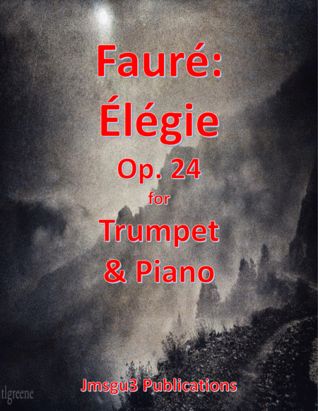 Faur Lgie Op 24 For Trumpet Piano Sheet Music