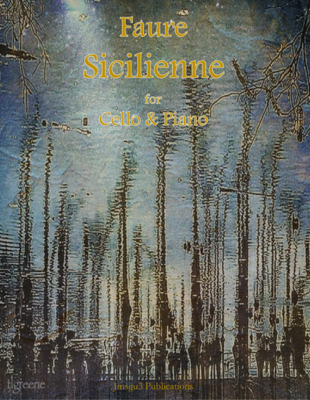 Faur Sicilienne For Cello Piano Sheet Music