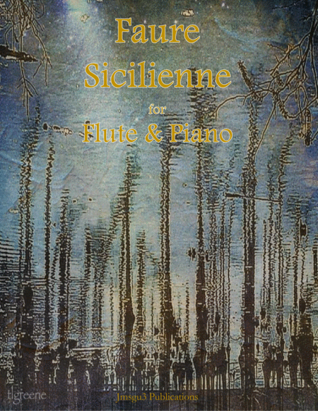 Faur Sicilienne For Flute Piano Sheet Music