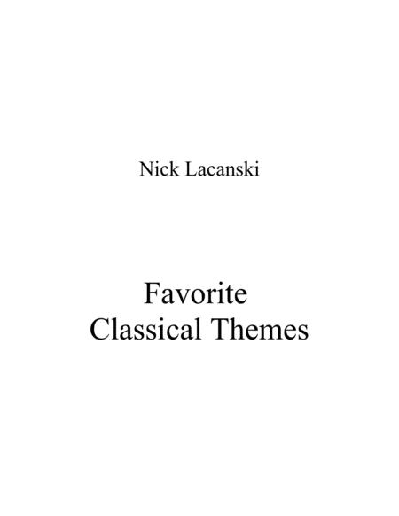 Free Sheet Music Favorite Classical Themes
