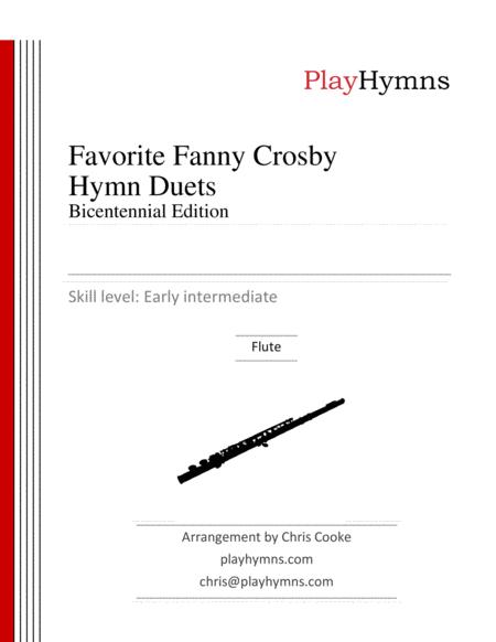 Favorite Fanny Crosby Hymn Duets Sheet Music