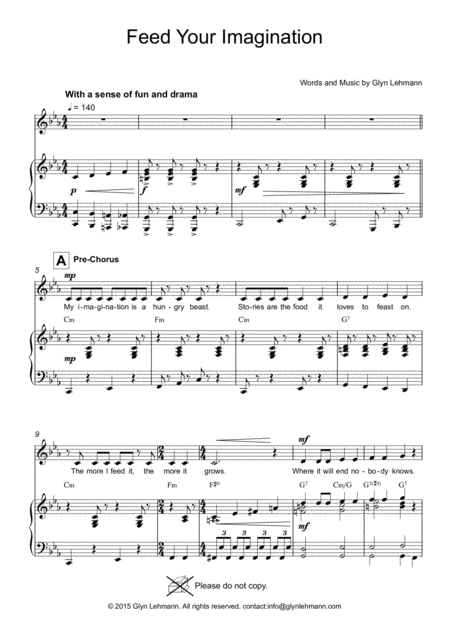 Feed Your Imagination Sheet Music