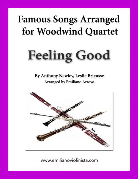 Free Sheet Music Feeling Good By Nina Simone For Woodwind Quartet